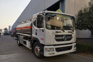 Aluminum Alloy Tank Truck For Fuel Transport