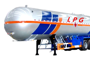 LPG tanker semi trailer