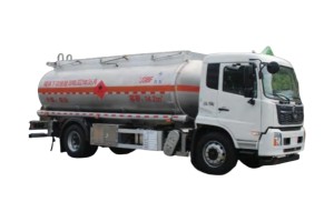 60m³ Stainless Steel Tank Semi-Trailer For Flammable Liquid Transport