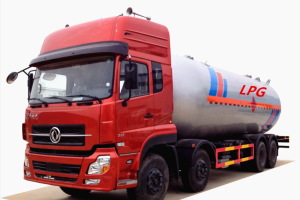 LPG tanker truck